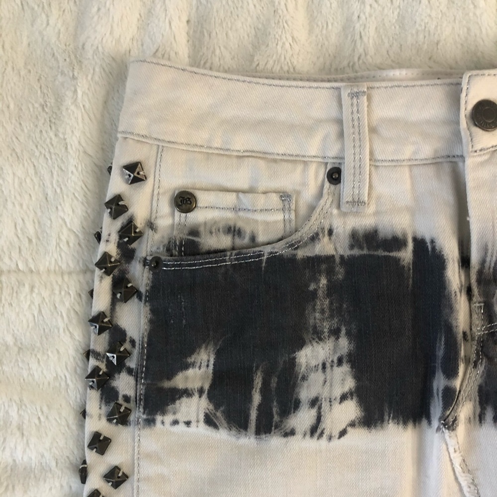 GALLIANO DENIM SKIRT - Picture 4 of 4